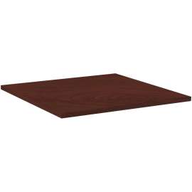 Lorell Hospitality Table Mahogany Square Tabletop