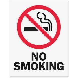 Tarifold No Smoking Magneto Frame Sign Insert