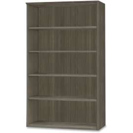 Mayline Medina Gray Laminate 5-shelf Bookcase