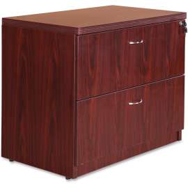 Lorell Chateau Srs Mahogany Laminate Desking