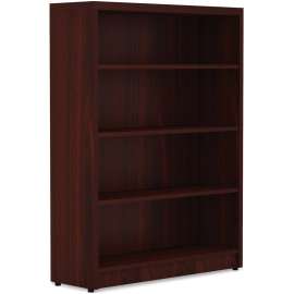 Lorell Chateau Srs Mahogany Laminate Bookshelf