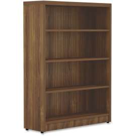 Lorell Chateau Srs Walnut Laminate Bookshelf