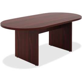 Lorell Chateau Srs Mahogany Oval Conf. Table