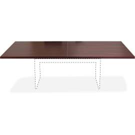 Lorell Chateau Srs Mahogany RAngle. Conf. Tabletop