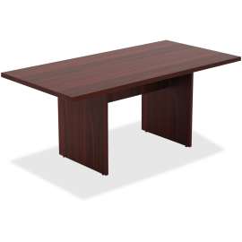 Lorell Chateau Srs Mahogany Rectangular Table