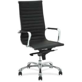 Lorell Modern Chair Srs High-back Leather Chair