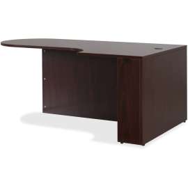 Lorell Essentials Mahogany Laminate Desking