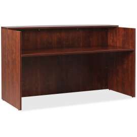 Lorell Essentials Series Cherry Laminate Desking