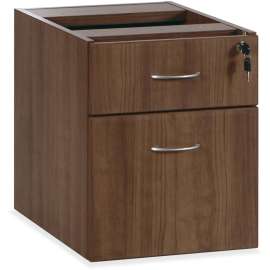 Lorell Walnut Laminate Office Desking