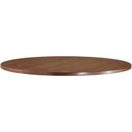 Lorell Essentials Srs Walnut Laminate Round Table
