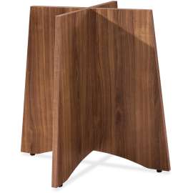 Lorell Essentials Srs Walnut Laminate Round Table