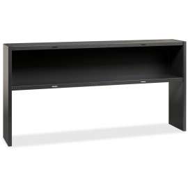 Lorell Comm. Desk Series Charcoal Stack-on Hutch