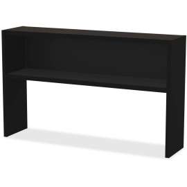 Lorell Comm. Steel Desk Srs Black Stack-on Hutch