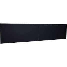 Lorell Comm. Steel Desk Srs Black Stack-on Hutch
