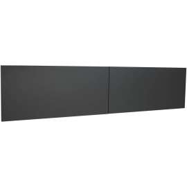Lorell Comm. Desk Series Charcoal Stack-on Hutch