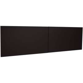 Lorell Comm. Steel Desk Srs Black Stack-on Hutch