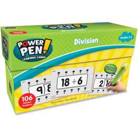 Teacher Created Res. G3-5 Power Pen Division Cards