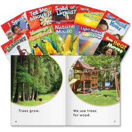 Shell Education Let's Explore Physical Science Grades K-1 Book Set Printed Book, 1 Each