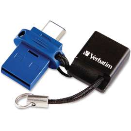 Verbatim - Store 'n' Go™ 16 GB Blue OTG USB 3.2 Flash Drive for USB-C™ (1 per Pack)