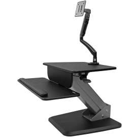 StarTech.com Sit-to-Stand Workstation with Full-Motion Articulating Monitor Arm