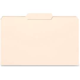 Bus. Source 1/3-cut Tab Legal Manila File Folders