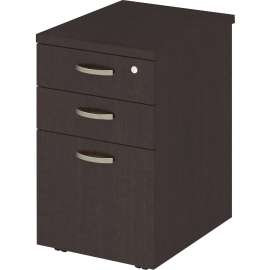 Bush Easy Office 3 Drawer Mobile File Cabinet, Mocha Cherry