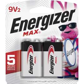 Eveready Max Alkaline 9-Volt Battery