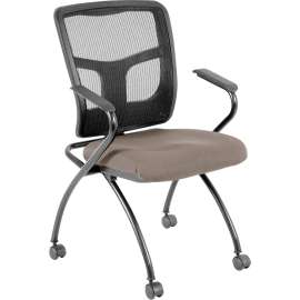 Lorell Ergomesh Nesting Chairs with Arms
