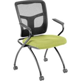 Lorell Ergomesh Nesting Chairs with Arms