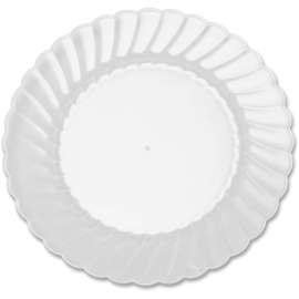 WNA Comet Classicware Hvywt Plastic Clear Plates