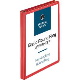Bus. Source Round Ring Binder