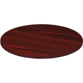 Lorell Chateau Series Mahogany Laminate Tabletop