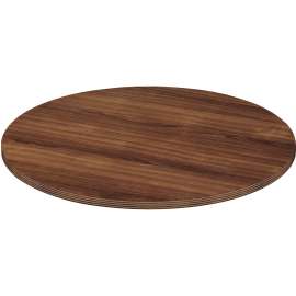 Lorell Chateau Series Walnut Round Conf. Tabletop