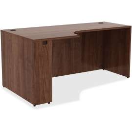 Lorell Walnut Laminate Office Desking