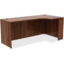Lorell Walnut Laminate Office Desking