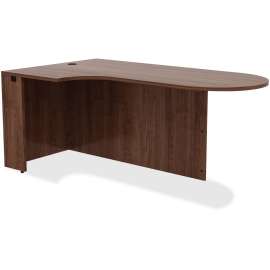 Lorell Walnut Laminate Office Desking