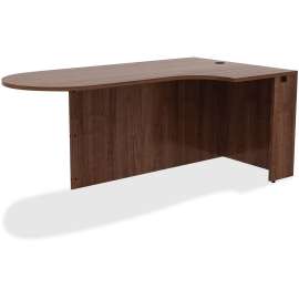 Lorell Walnut Laminate Office Desking