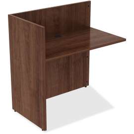 Lorell Walnut Laminate Office Desking