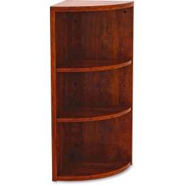 Lorell Essentials Series Cherry Laminate Desking