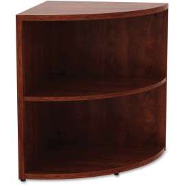 Lorell Essentials Series Cherry Laminate Desking