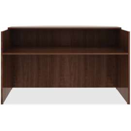 Lorell Walnut Laminate Office Desking