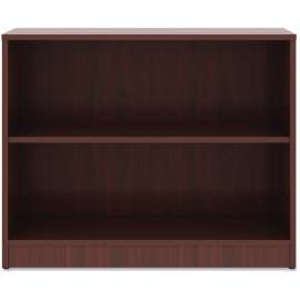 Lorell Mahogany Laminate Bookcase