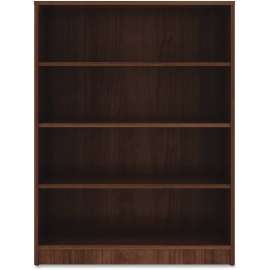 Lorell Walnut Laminate Bookcase