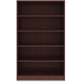 Lorell Mahogany Laminate Bookcase