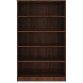 Lorell Walnut Laminate Bookcase