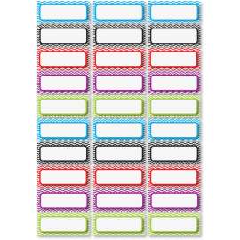 Ashley Prod. Dry Erase Chevron Nameplate Magnets
