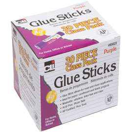 Charles Leonard 30-piece Classpack Glue Sticks