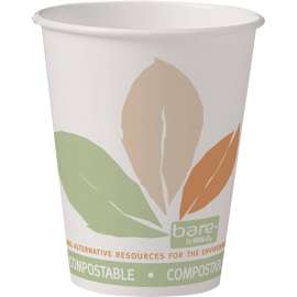 Solo Cup Bare Eco-Forward SS PLA Paper Hot Cups