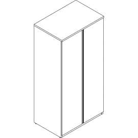 Lacasse Concept 400E Storage Cabinet - 2-Drawer