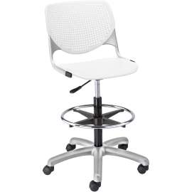 KFI Kool Collection 2300 Armless Stool with Casters